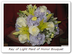 Ray of Light Maid of Honor Bouquet