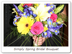 Simply Spring Bridal Bouquet
